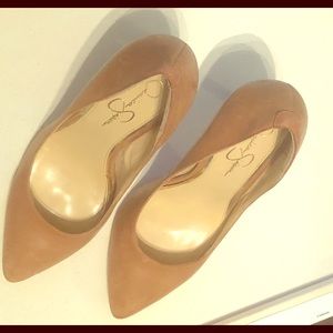 Jessica Simpson Tan Pumps